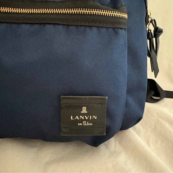 Lanvin en Bleu Women’s backpack in Navy Blue - Picture 3 of 16
